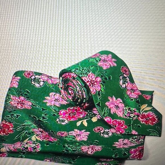 Lilly Pulitzer Other - New in Box Lilly Pulitzer Men's Stuff Tie & Pocket Scarf Safari Santuary